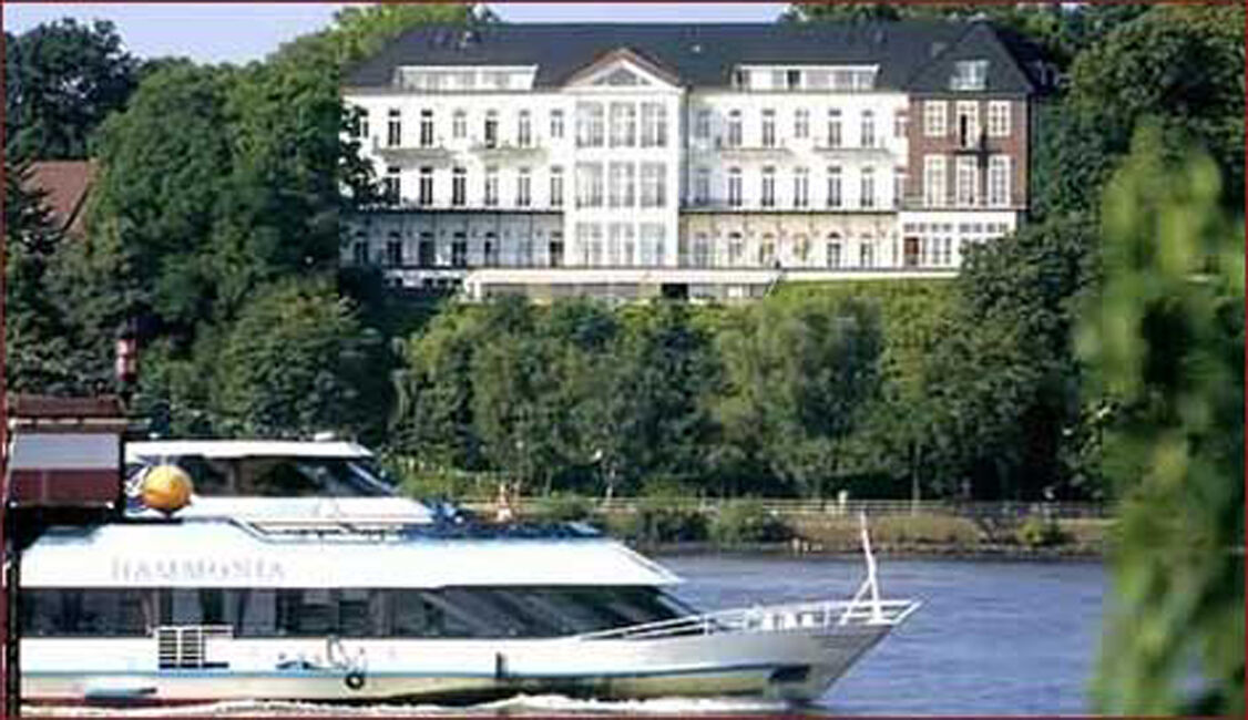 Das Weisse Hotel An Der Elbchaussee Hamburg Kültér fotó